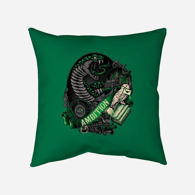 The House Of Ambition-none removable cover w insert throw pillow-glitchygorilla