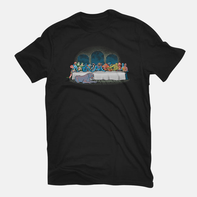 Grayskull Dinner-womens fitted tee-trheewood