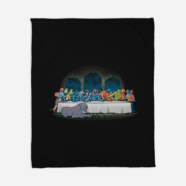 Grayskull Dinner-none fleece blanket-trheewood