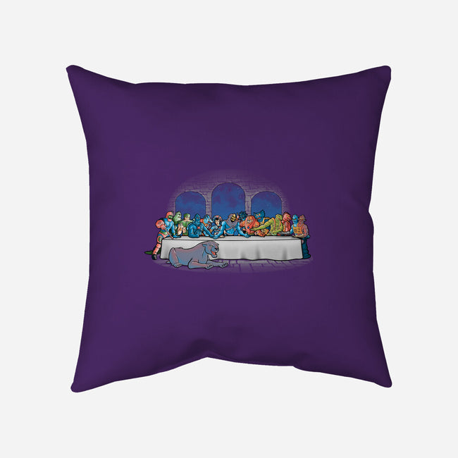 Grayskull Dinner-none removable cover w insert throw pillow-trheewood