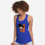 Son Goku Chibi-womens racerback tank-Diegobadutees