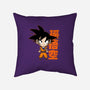 Son Goku Chibi-none removable cover throw pillow-Diegobadutees