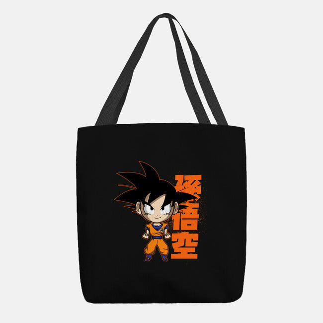 Son Goku Chibi-none basic tote-Diegobadutees