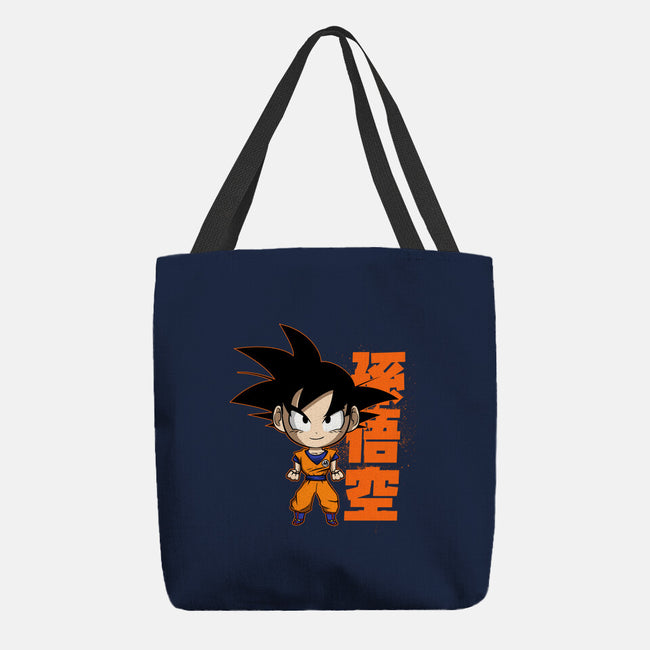 Son Goku Chibi-none basic tote-Diegobadutees