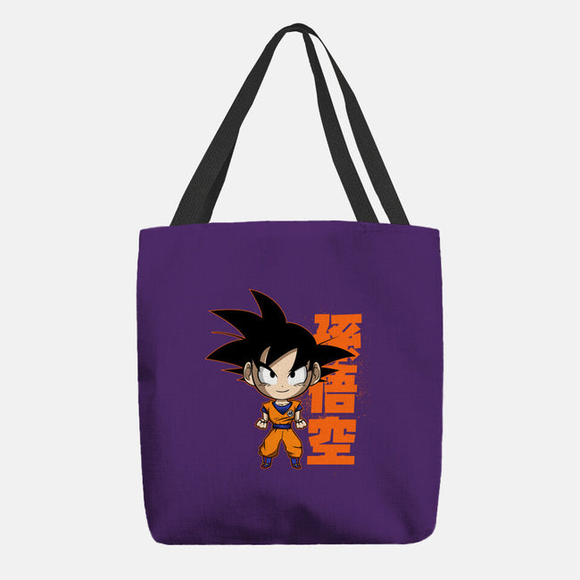 Son Goku Chibi-none basic tote-Diegobadutees