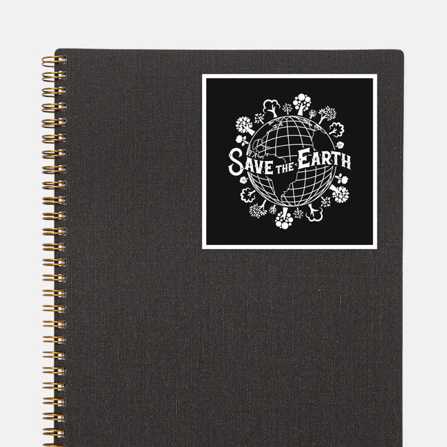 Save Our Planet-none glossy sticker-DrMonekers