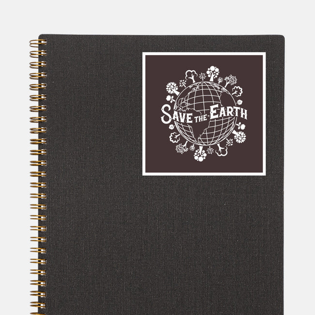 Save Our Planet-none glossy sticker-DrMonekers