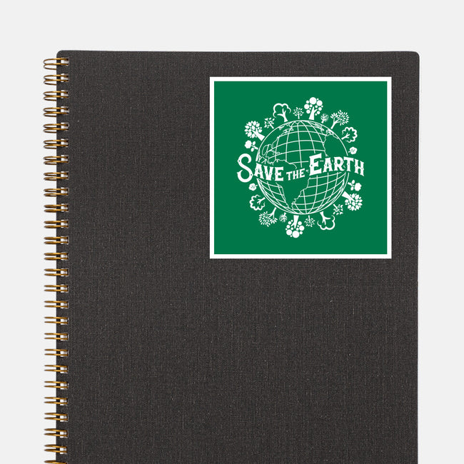Save Our Planet-none glossy sticker-DrMonekers
