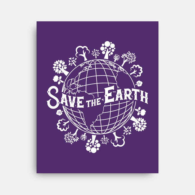 Save Our Planet-none stretched canvas-DrMonekers