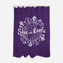 Save Our Planet-none polyester shower curtain-DrMonekers