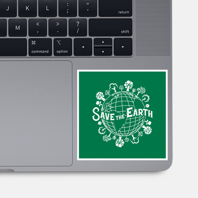 Save Our Planet-none glossy sticker-DrMonekers