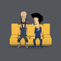 Stupid Space Cowboys-none removable cover w insert throw pillow-pigboom