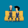 Stupid Space Cowboys-none removable cover w insert throw pillow-pigboom