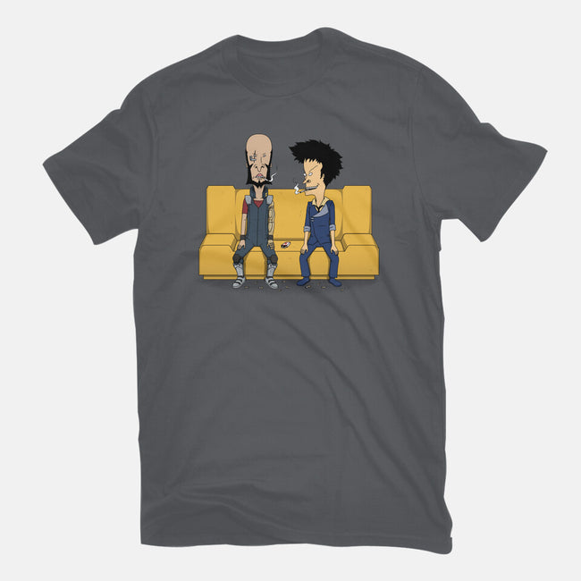 Stupid Space Cowboys-mens heavyweight tee-pigboom