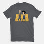 Stupid Space Cowboys-womens fitted tee-pigboom