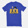 Stupid Space Cowboys-womens fitted tee-pigboom