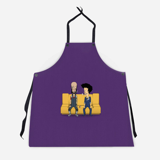 Stupid Space Cowboys-unisex kitchen apron-pigboom