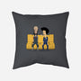 Stupid Space Cowboys-none removable cover w insert throw pillow-pigboom