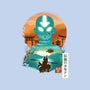 Ukiyo E Airbender-none removable cover w insert throw pillow-dandingeroz
