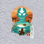 Ukiyo E Airbender-youth pullover sweatshirt-dandingeroz