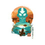 Ukiyo E Airbender-none removable cover w insert throw pillow-dandingeroz