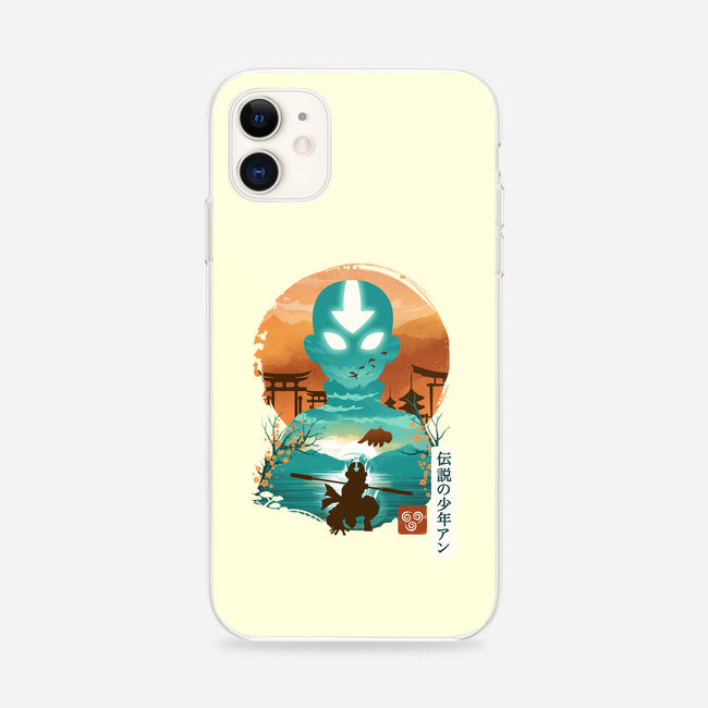 Ukiyo E Airbender-iphone snap phone case-dandingeroz