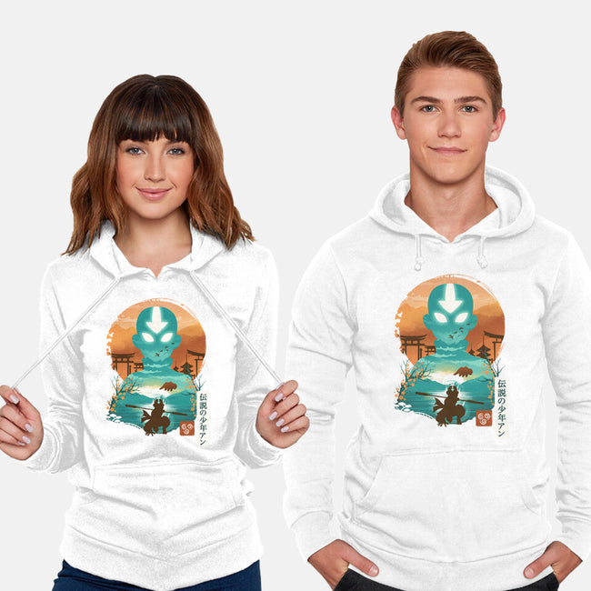 Ukiyo E Airbender-unisex pullover sweatshirt-dandingeroz
