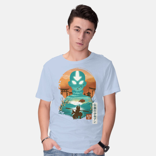 Ukiyo E Airbender-mens basic tee-dandingeroz