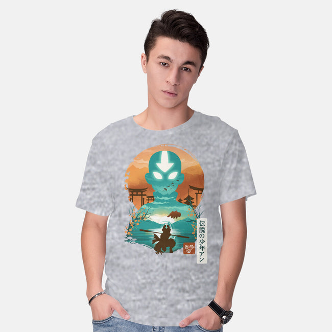 Ukiyo E Airbender-mens basic tee-dandingeroz