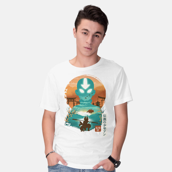 Ukiyo E Airbender-mens basic tee-dandingeroz