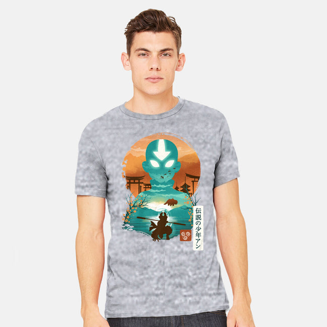 Ukiyo E Airbender-mens heavyweight tee-dandingeroz