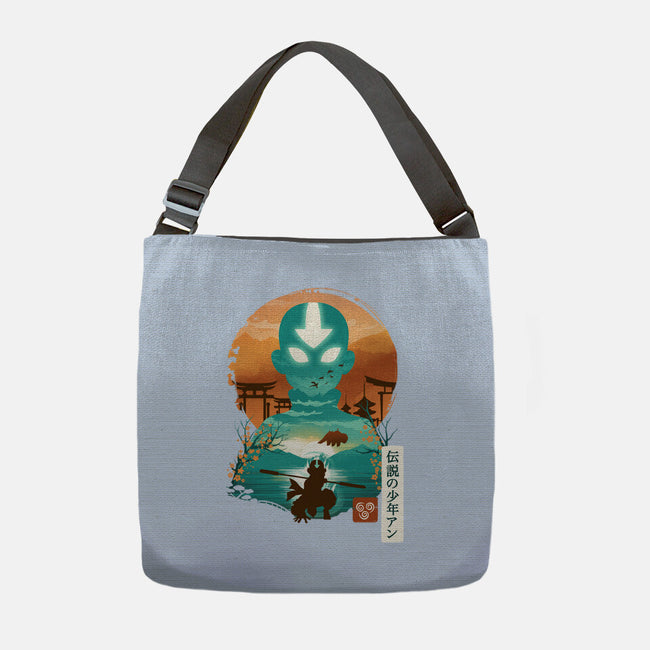 Ukiyo E Airbender-none adjustable tote-dandingeroz