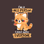 Nice Person-none stretched canvas-NemiMakeit