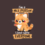 Nice Person-none removable cover w insert throw pillow-NemiMakeit