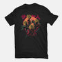 Classic Super Saiyans-womens fitted tee-teesgeex