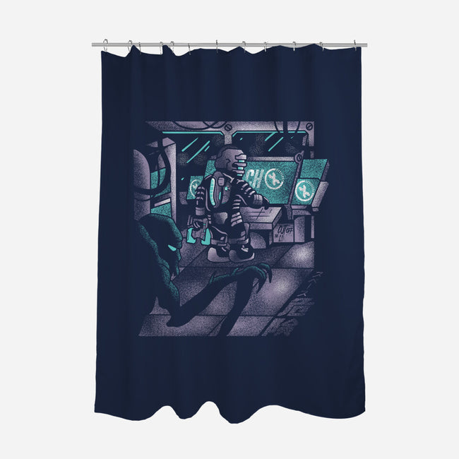 No Time To Upgrade-none polyester shower curtain-Sketchdemao