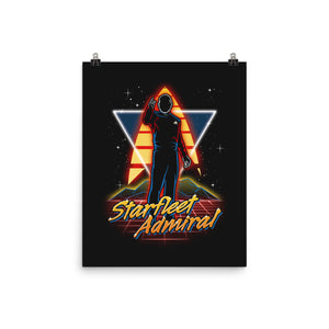 Retro Starfleet Admiral