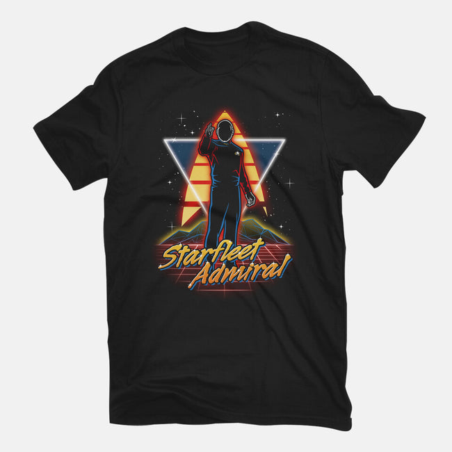 Retro Starfleet Admiral-mens basic tee-Olipop