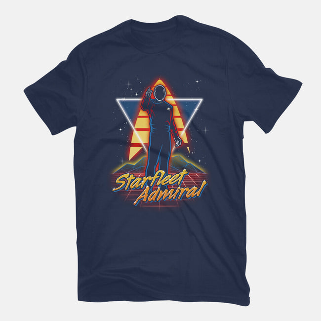 Retro Starfleet Admiral-mens basic tee-Olipop