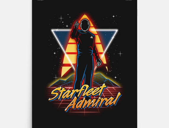 Retro Starfleet Admiral