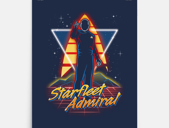 Retro Starfleet Admiral