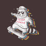 Rainbow Trash Panda-none adjustable tote-eduely