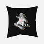 Rainbow Trash Panda-none removable cover w insert throw pillow-eduely