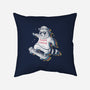 Rainbow Trash Panda-none removable cover w insert throw pillow-eduely