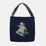 Rainbow Trash Panda-none adjustable tote-eduely