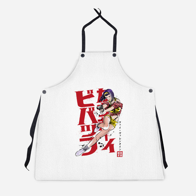 Faye Sumi-E-unisex kitchen apron-DrMonekers