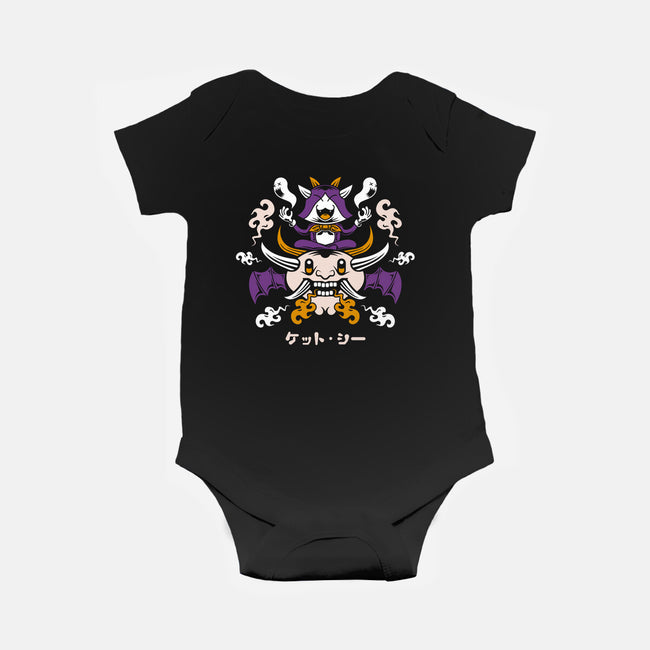 Yokai Sith-baby basic onesie-Logozaste