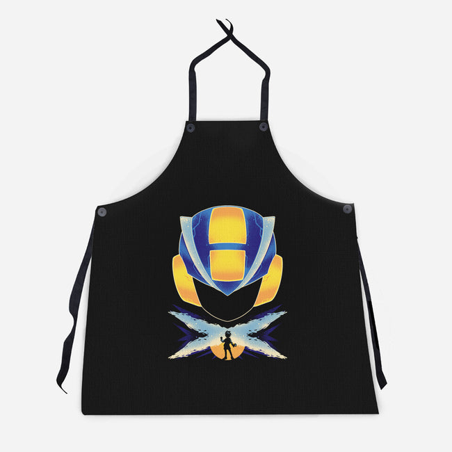 Rockman EXE-unisex kitchen apron-RamenBoy