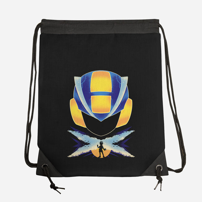 Rockman EXE-none drawstring bag-RamenBoy