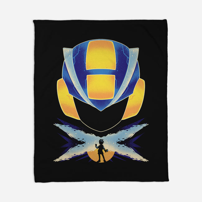 Rockman EXE-none fleece blanket-RamenBoy